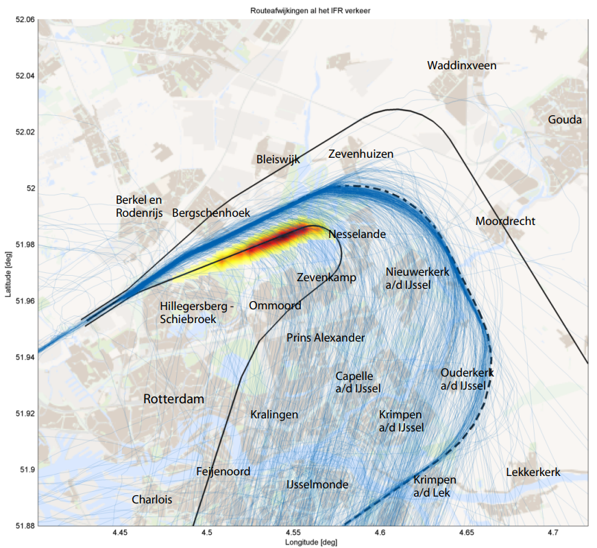Routeafwijkingen richting Hillegersberg& Bergschenhoek
